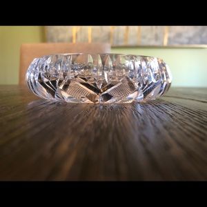 Crystal ashtray